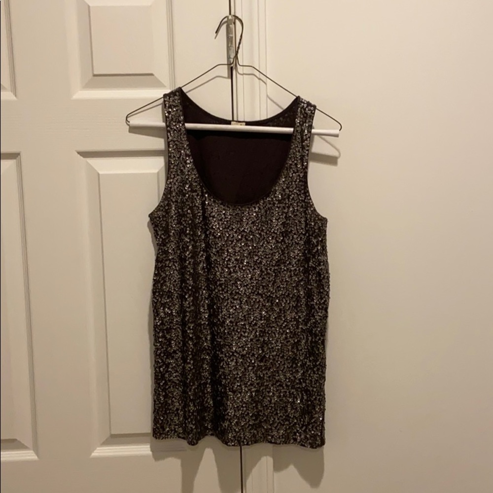 JCREW sequin tank